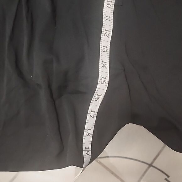 NWT Black Challis Button-Front Romper - Picture 8 of 8